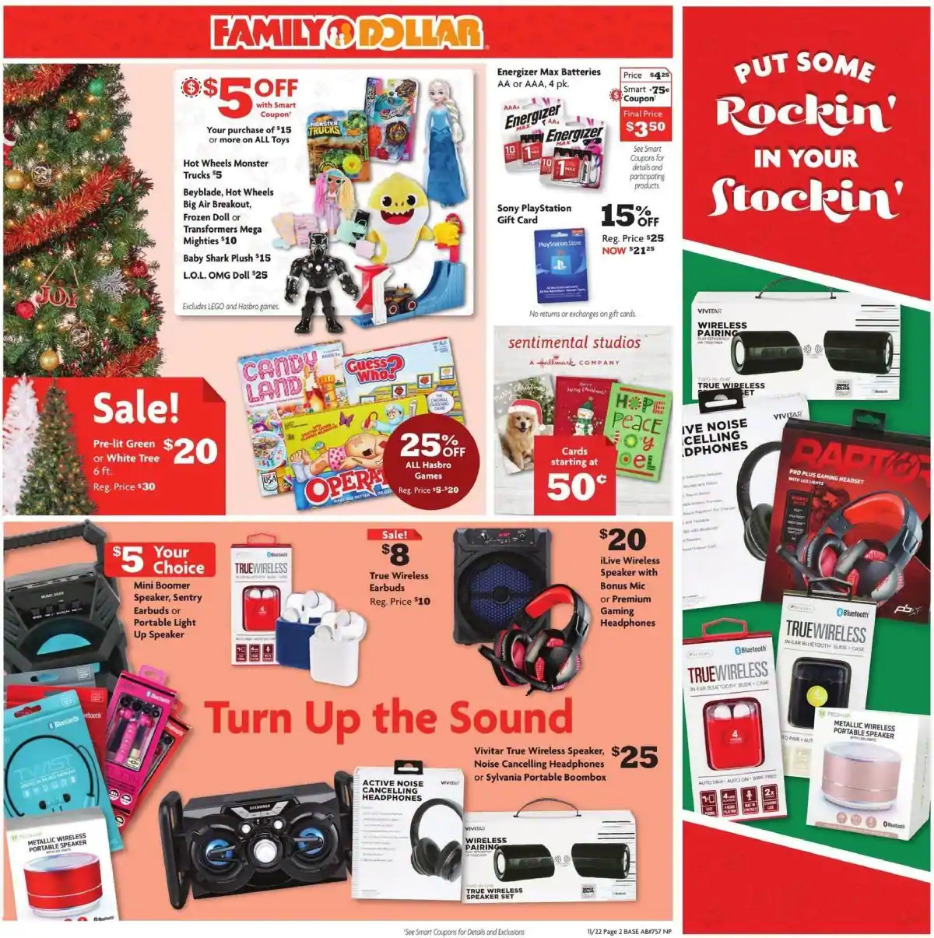 Family Dollar 2020 Black Friday Ad Page 2