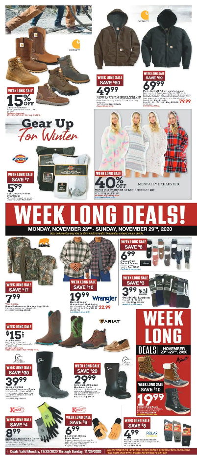Farm & Home Supply 2020 Black Friday Ad Page 2