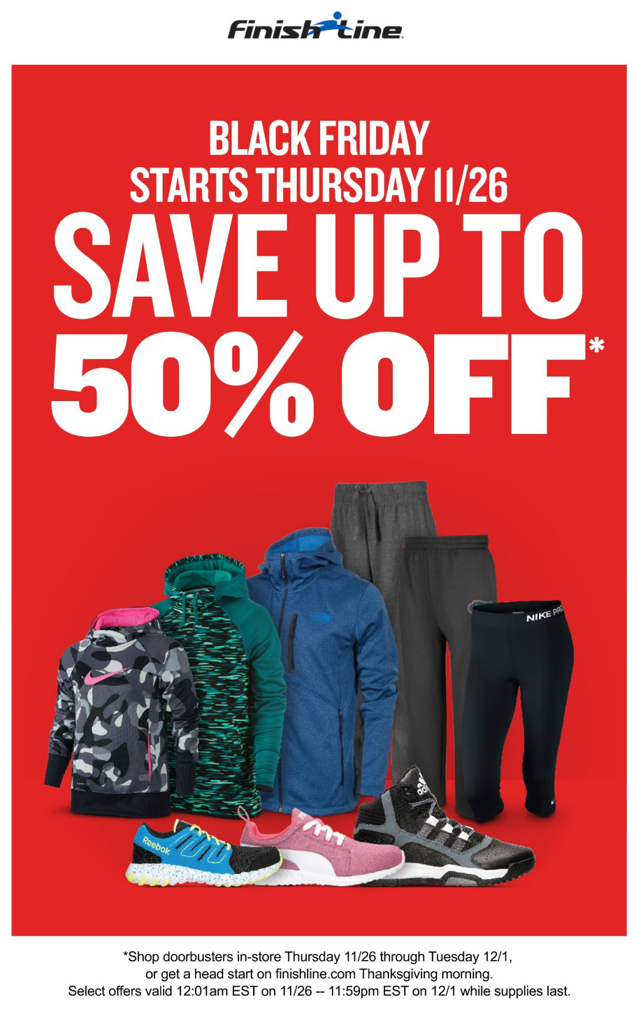 Finish Line 2015 Black Friday Ad Page 1