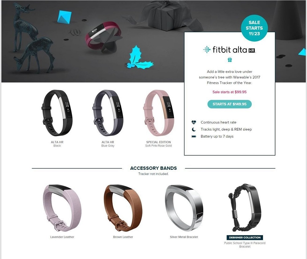 Fitbit 2017 Black Friday Ad Page 2