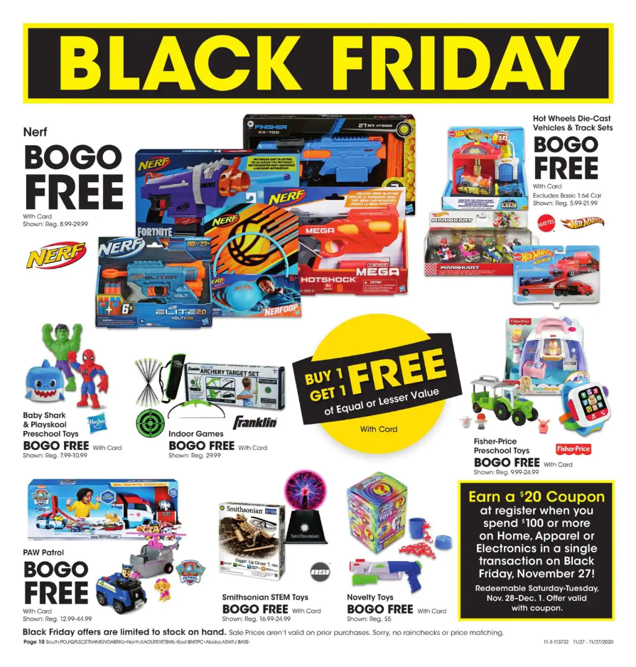 Fred Meyer 2020 Black Friday Ad Page 10
