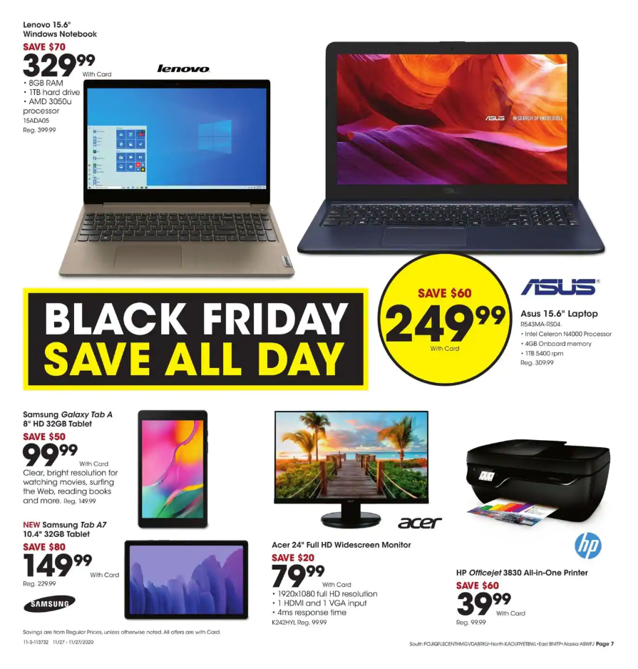 Fred Meyer 2020 Black Friday Ad Page 7