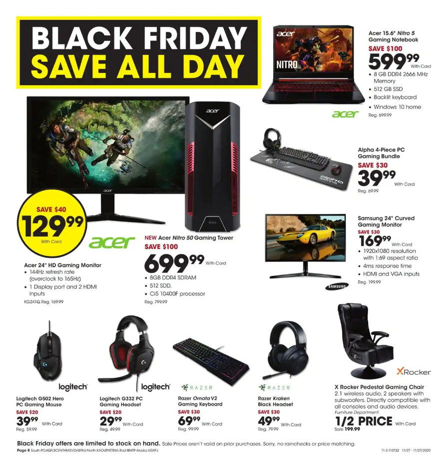 Fred Meyer 2020 Black Friday Ad Page 8