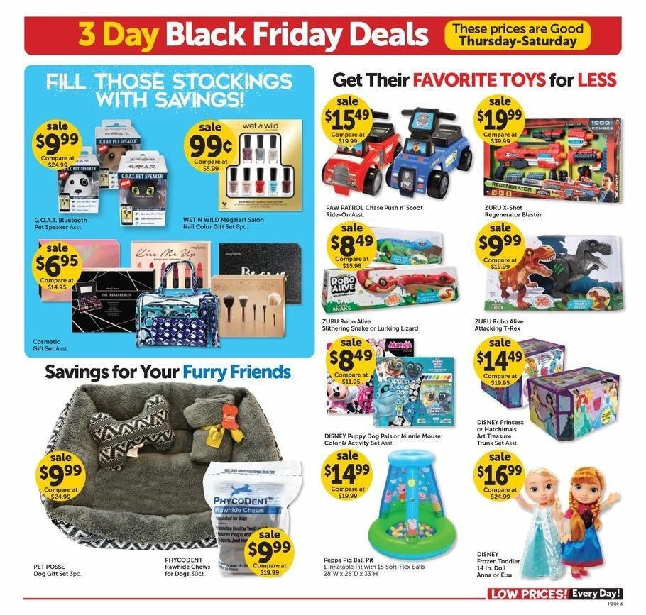 Fred's Pharmacy 2018 Black Friday Ad Page 3