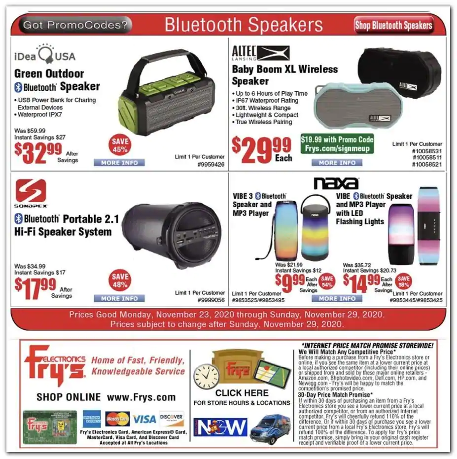 Frys Electronics 2020 Black Friday Ad Page 2