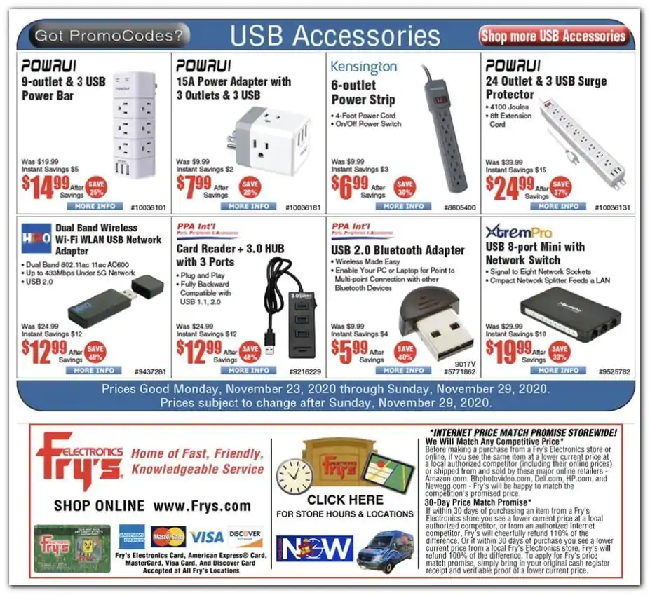 Frys Electronics 2020 Black Friday Ad Page 4