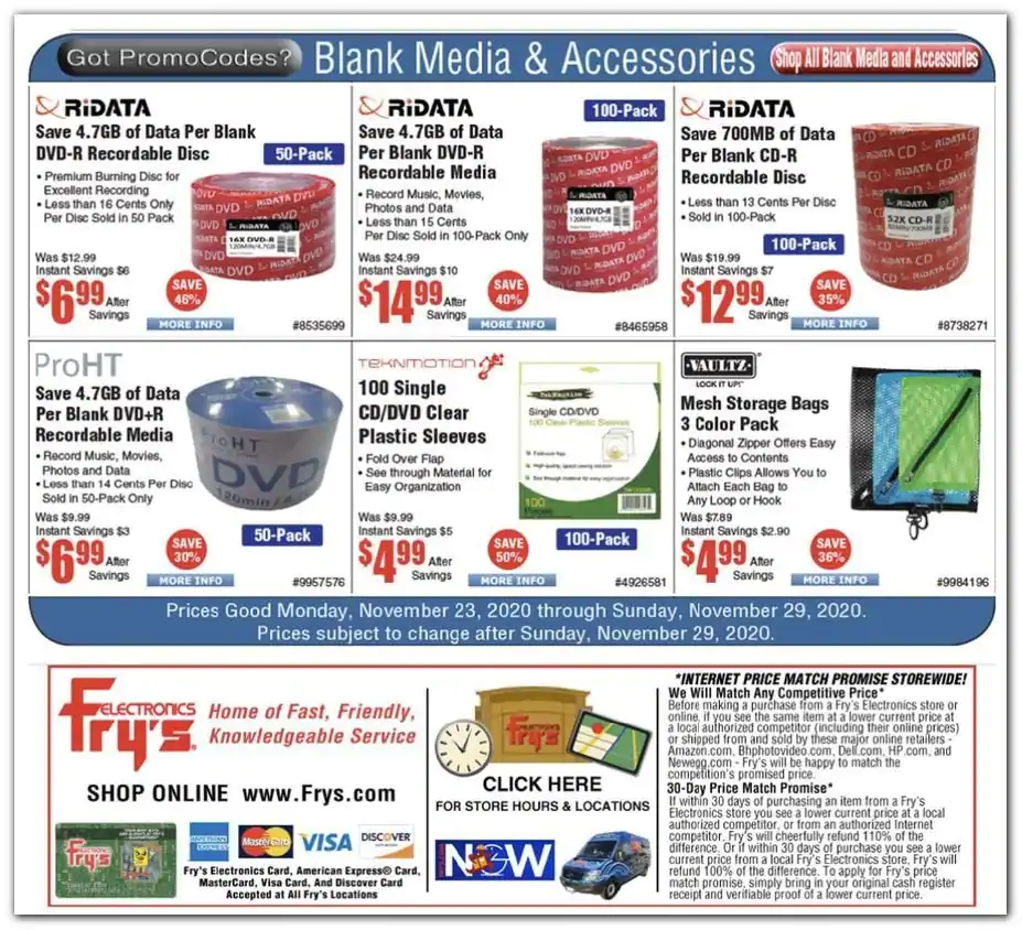 Frys Electronics 2020 Black Friday Ad Page 6
