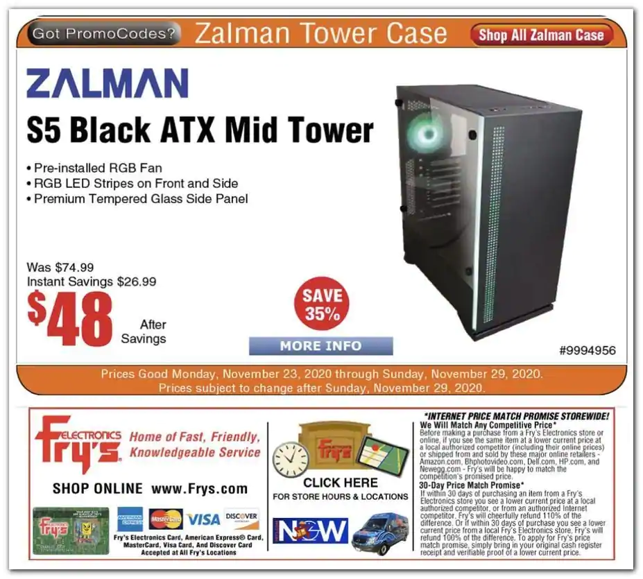 Frys Electronics 2020 Black Friday Ad Page 8