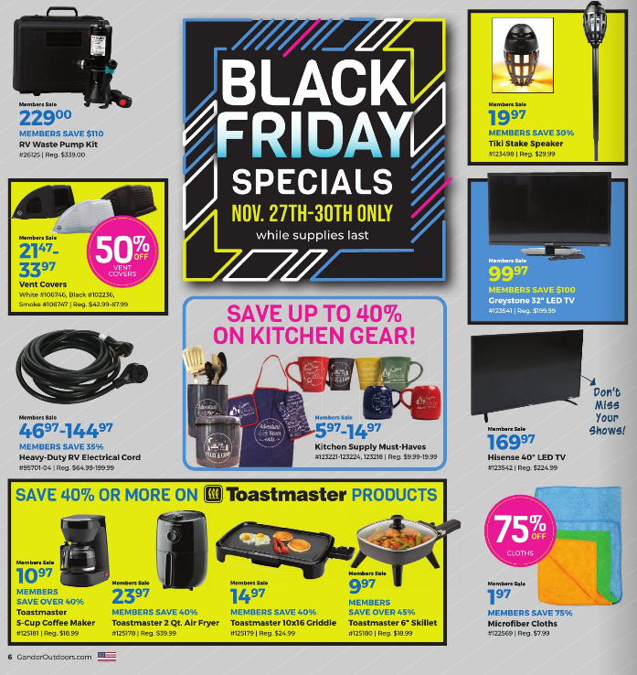Gander Outdoors 2020 Black Friday Ad Page 6