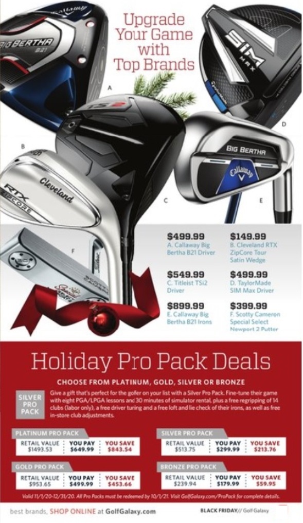Golf Galaxy 2020 Black Friday Ad Page 8