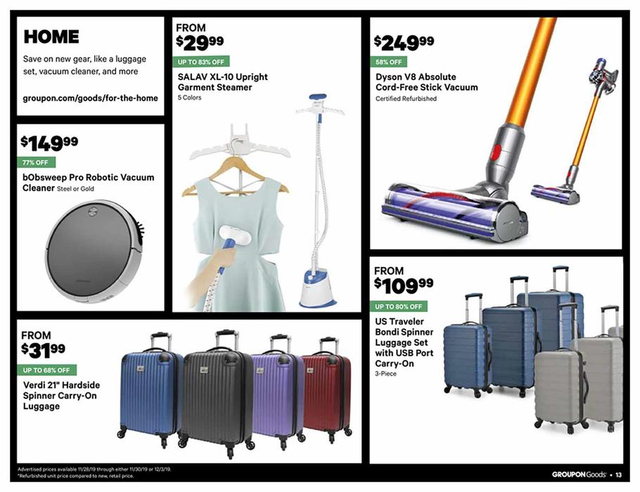 Groupon Goods 2019 Black Friday Ad Page 13