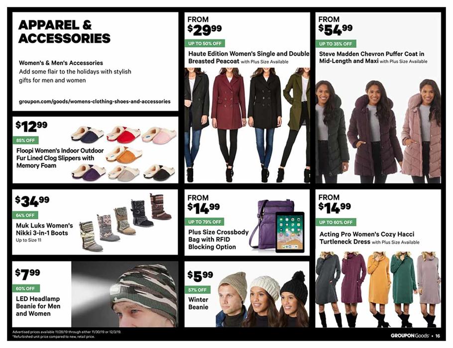 Groupon Goods 2019 Black Friday Ad Page 16
