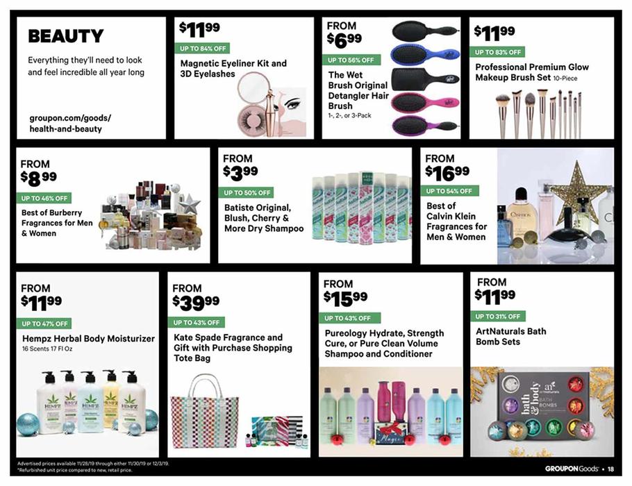 Groupon Goods 2019 Black Friday Ad Page 18