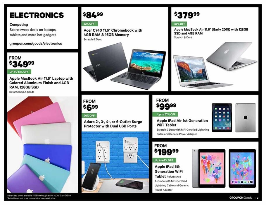 Groupon Goods 2019 Black Friday Ad Page 2