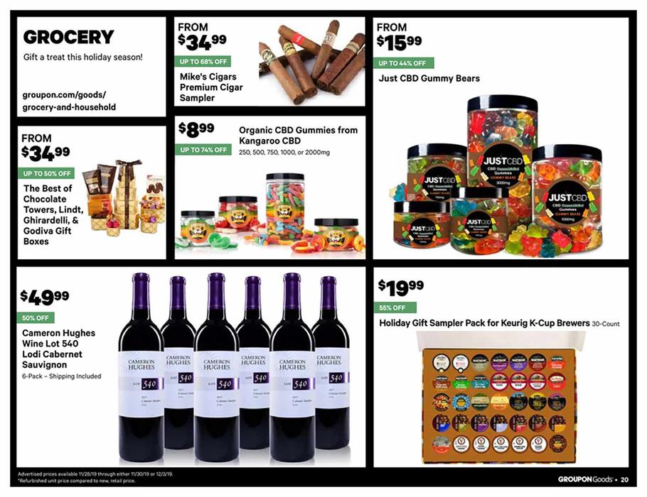Groupon Goods 2019 Black Friday Ad Page 20