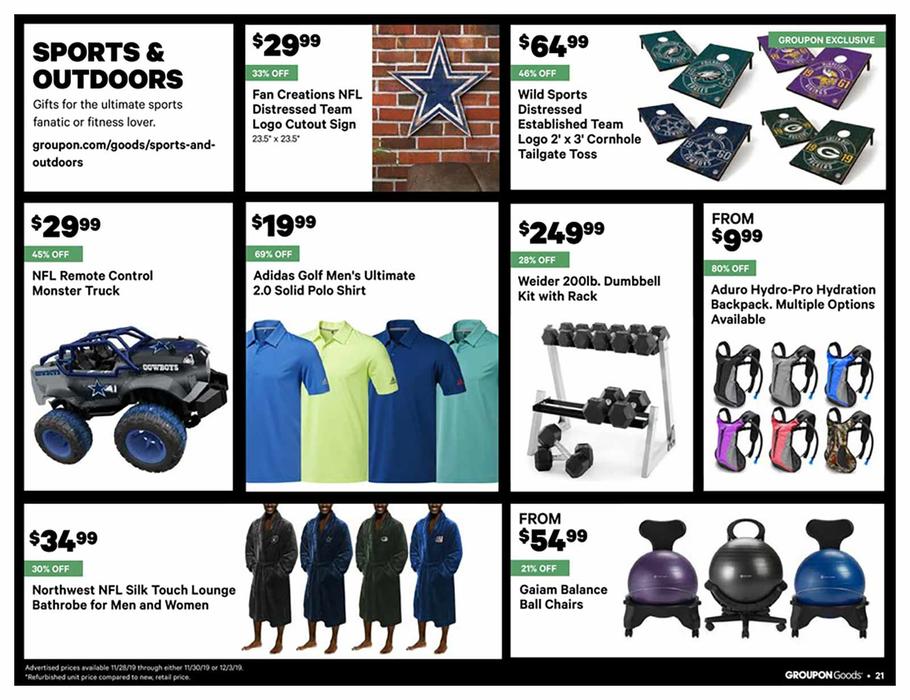 Groupon Goods 2019 Black Friday Ad Page 21