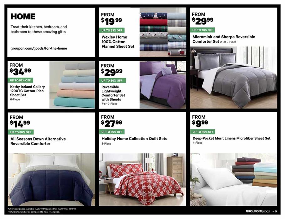 Groupon Goods 2019 Black Friday Ad Page 9