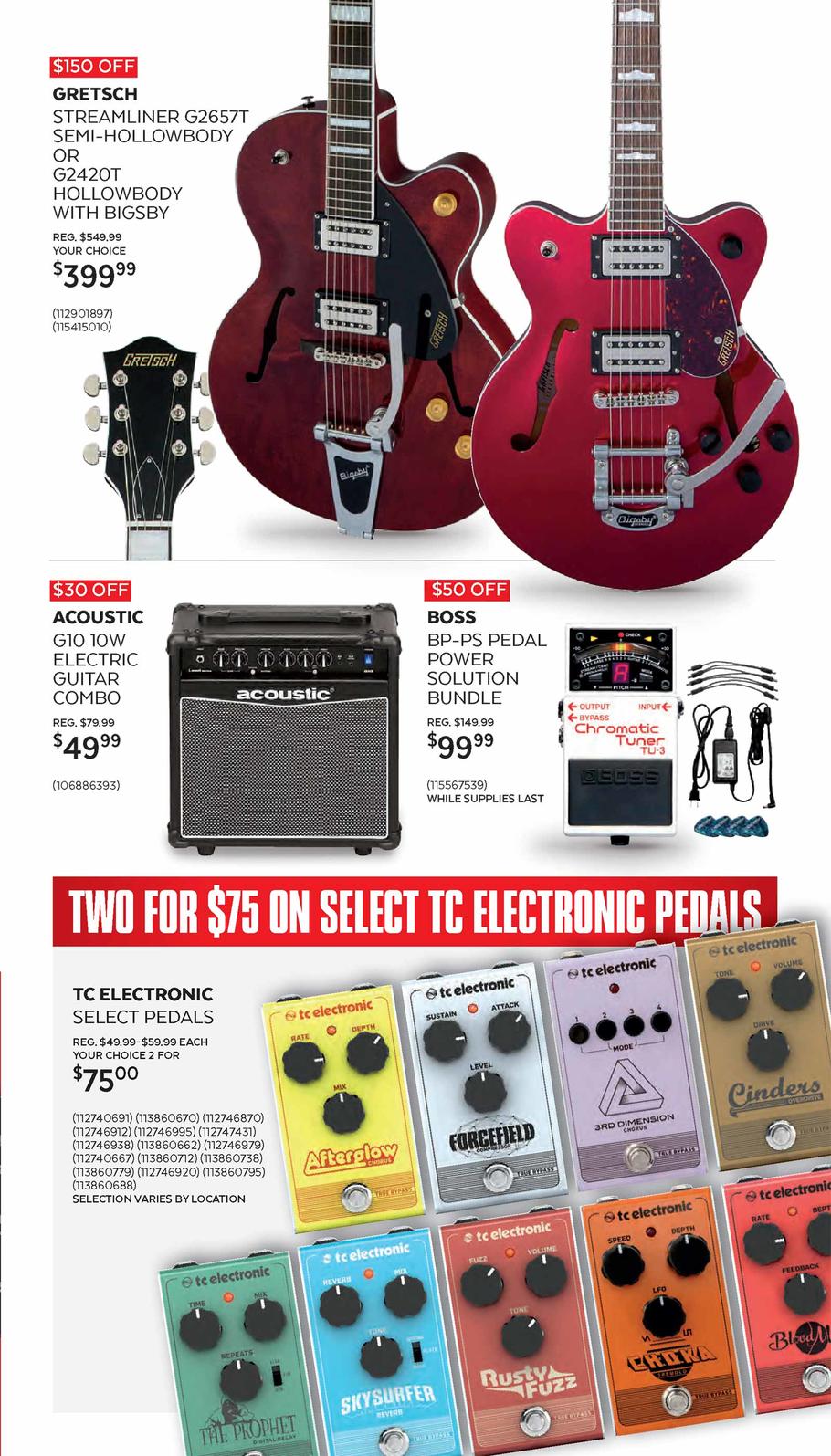Guitar Center 2019 Black Friday Ad Page 11