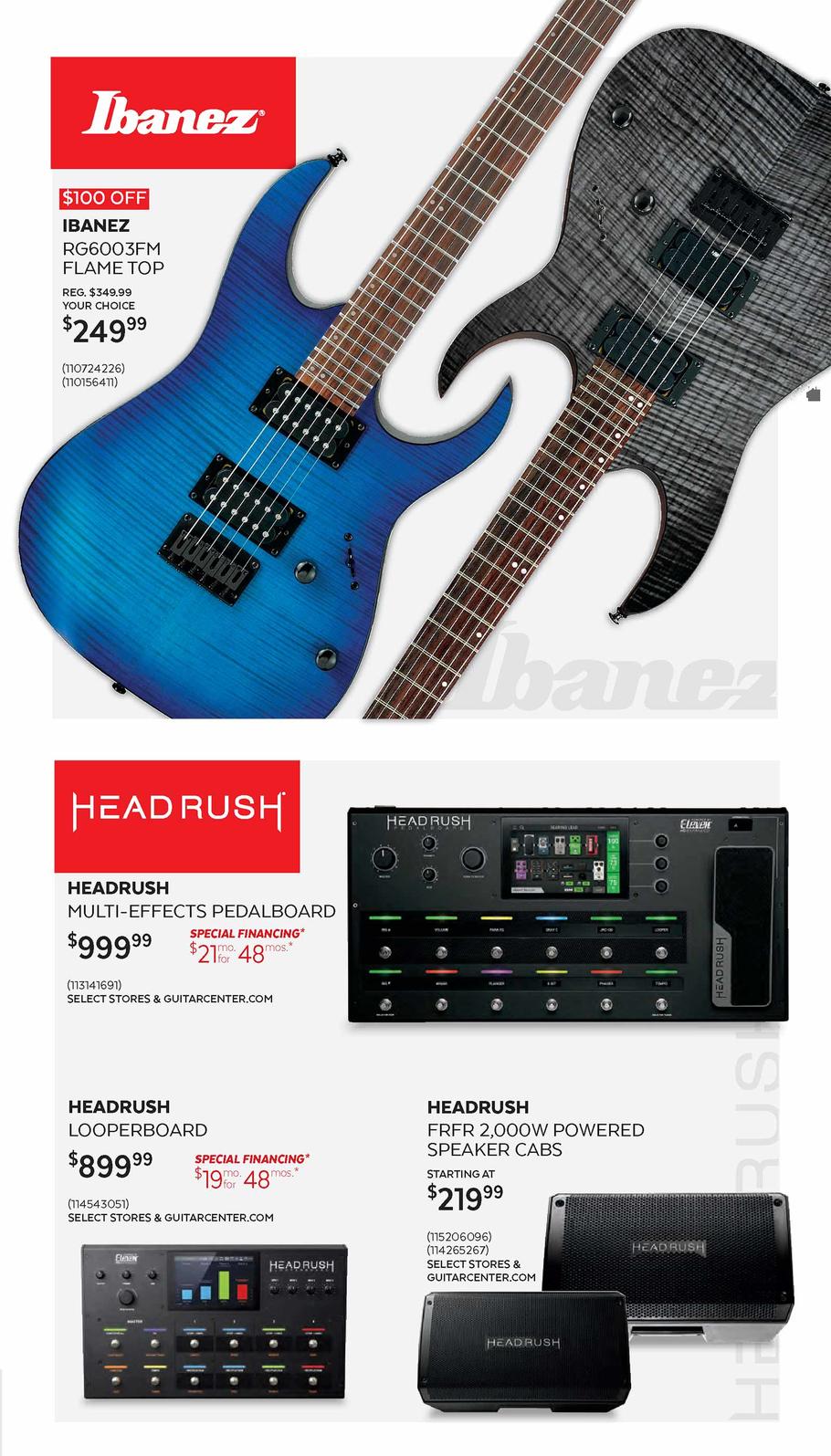Guitar Center 2019 Black Friday Ad Page 19