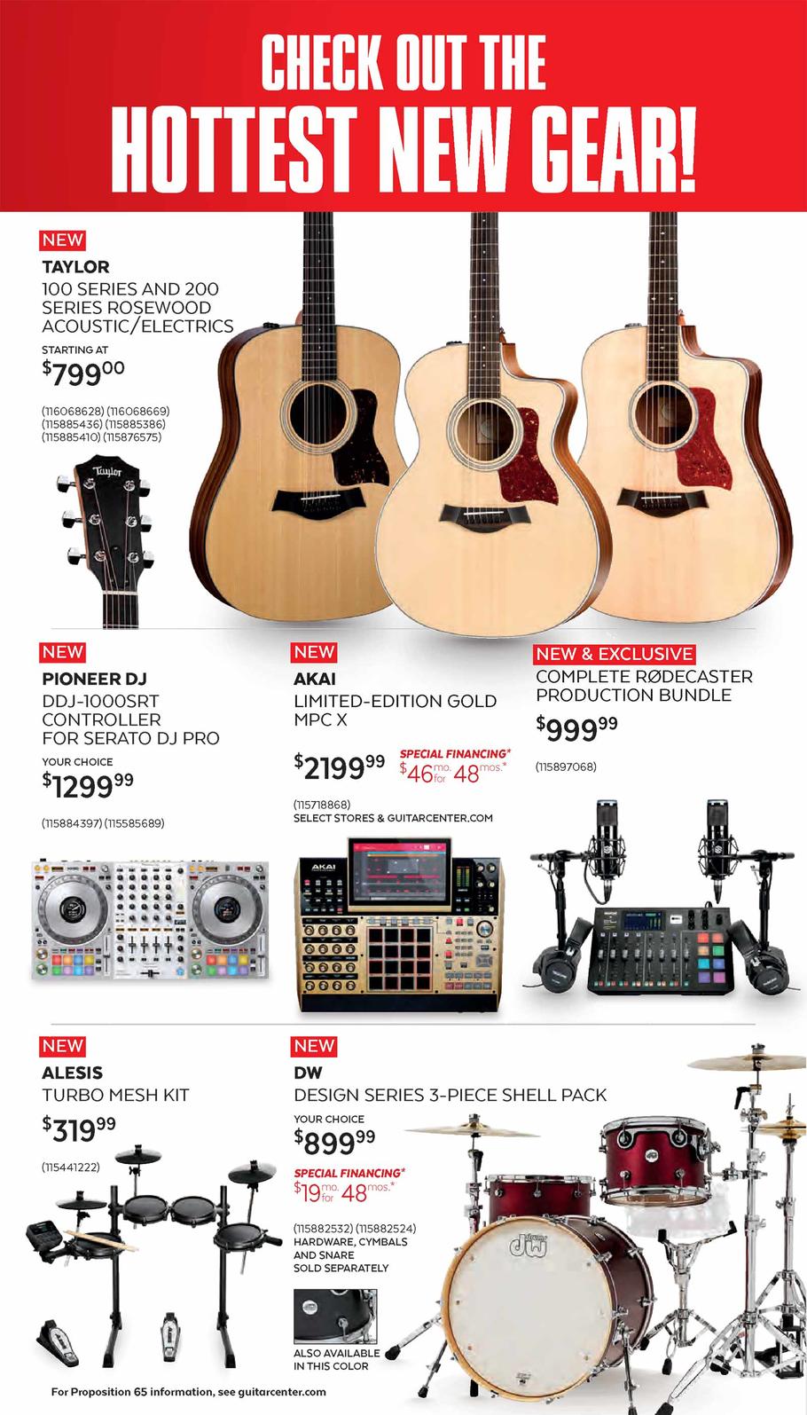 Guitar Center 2019 Black Friday Ad Page 2