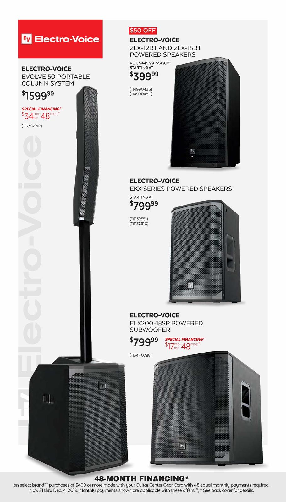 Guitar Center 2019 Black Friday Ad Page 20
