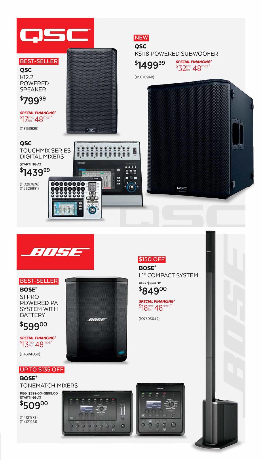 Guitar Center 2019 Black Friday Ad Page 21