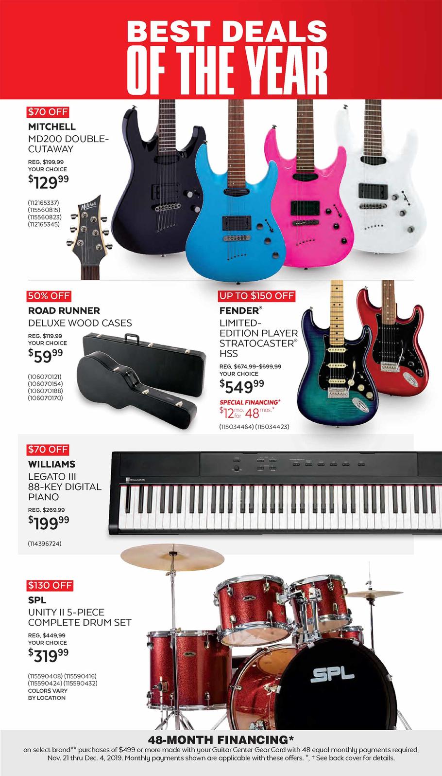 Guitar Center 2019 Black Friday Ad Page 5