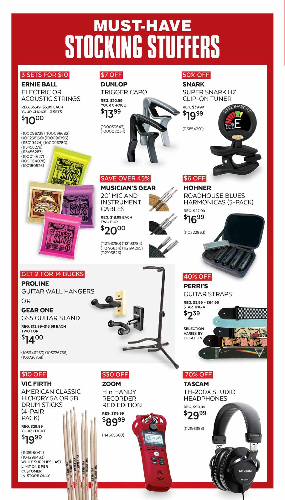 Guitar Center 2019 Black Friday Ad Page 6