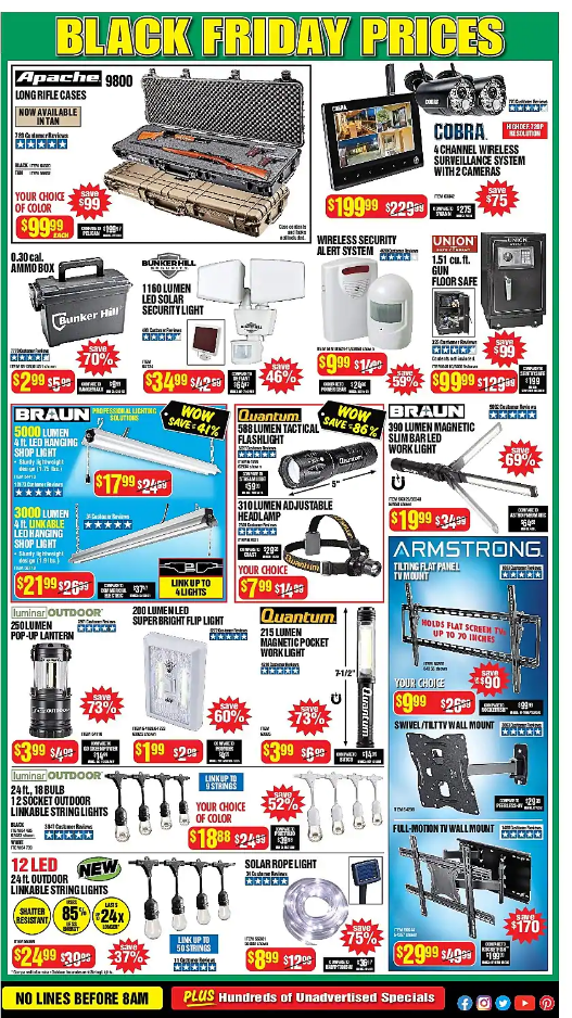 Harbor Freight Tools 2020 Black Friday Ad Page 3