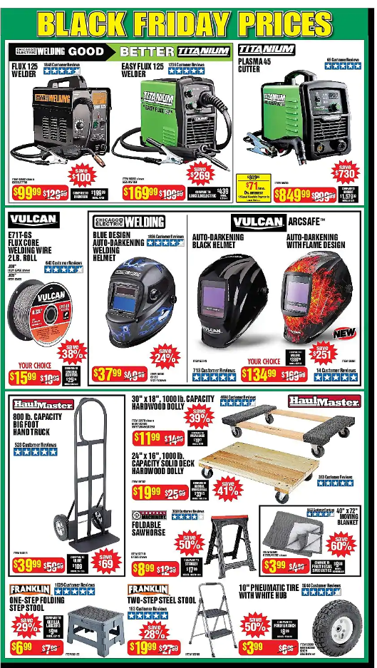 Harbor Freight Tools 2020 Black Friday Ad Page 4