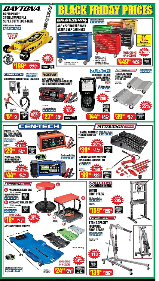 Harbor Freight Tools 2020 Black Friday Ad Page 5