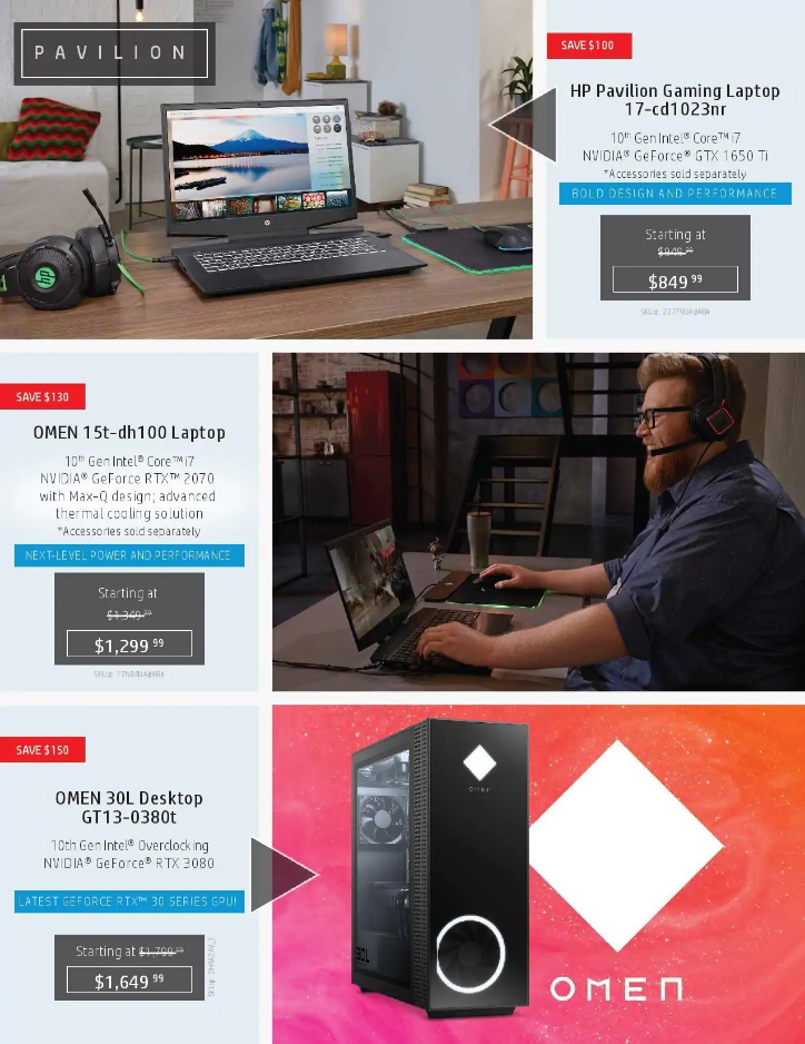 HP 2020 Black Friday Ad Page 13
