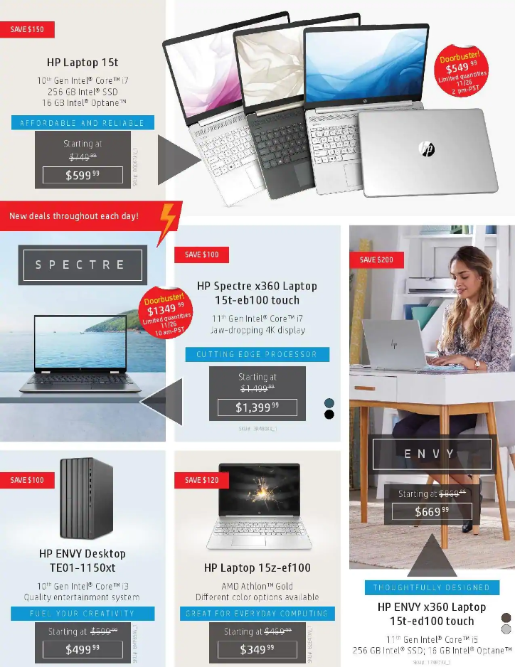 HP 2020 Black Friday Ad Page 3