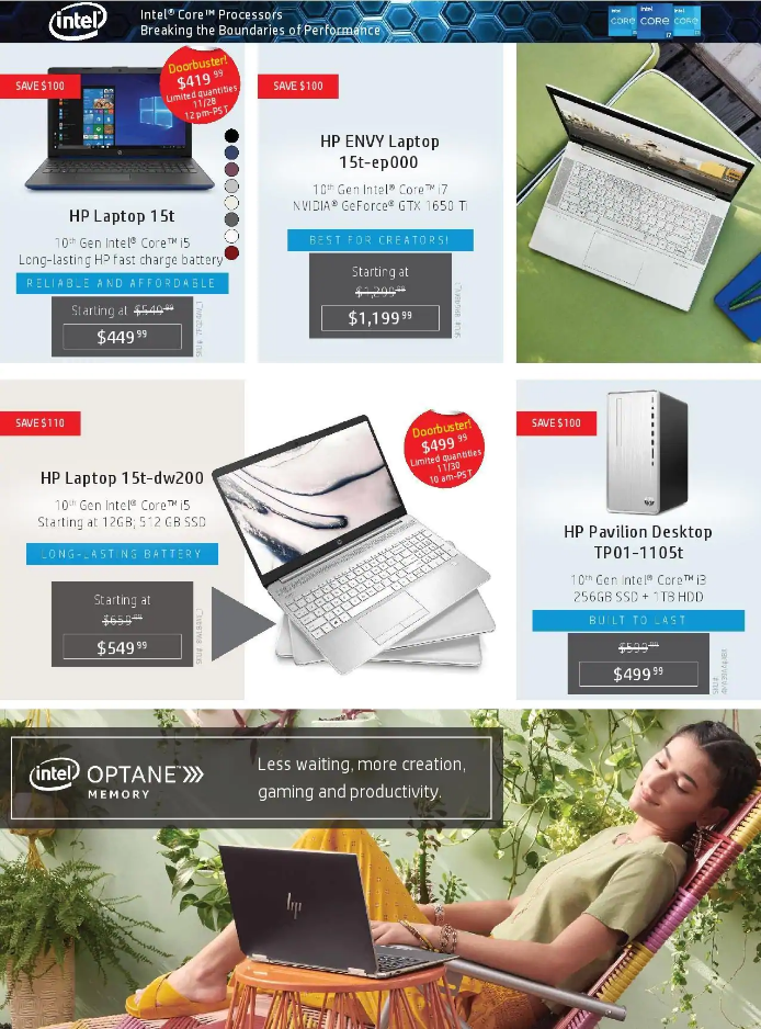 HP 2020 Black Friday Ad Page 5