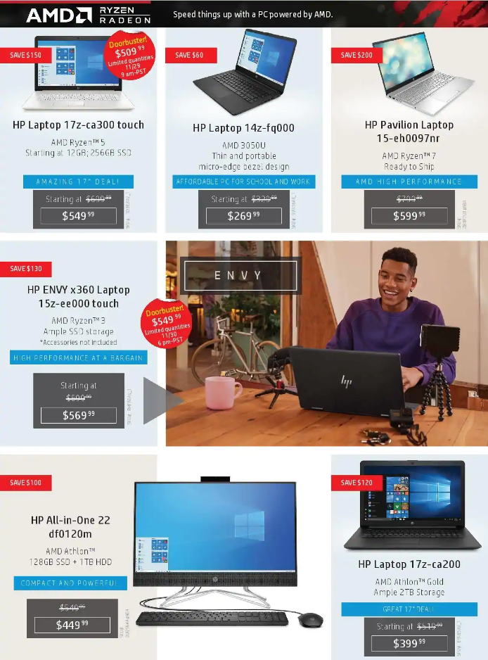 HP 2020 Black Friday Ad Page 9