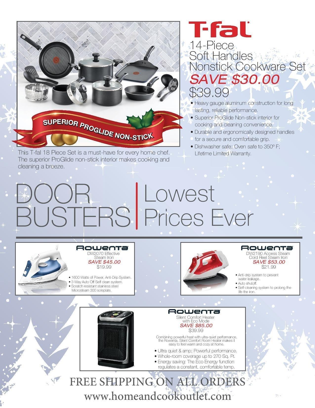 Home & Cook Outlet 2017 Black Friday Ad Page 2
