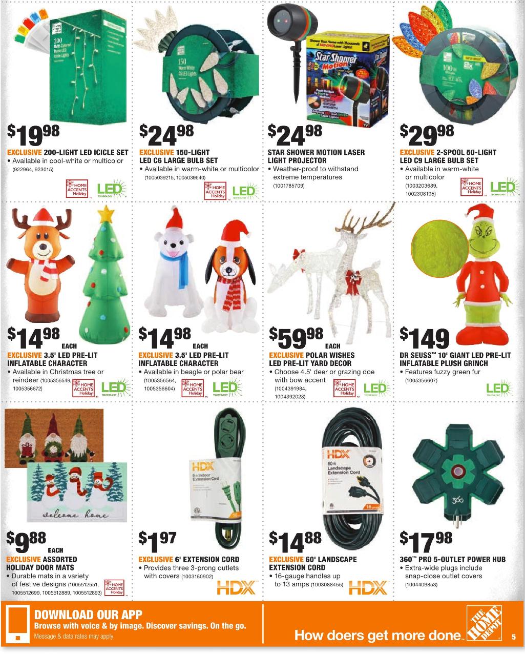 The Home Depot 2020 Black Friday Ad Page 10