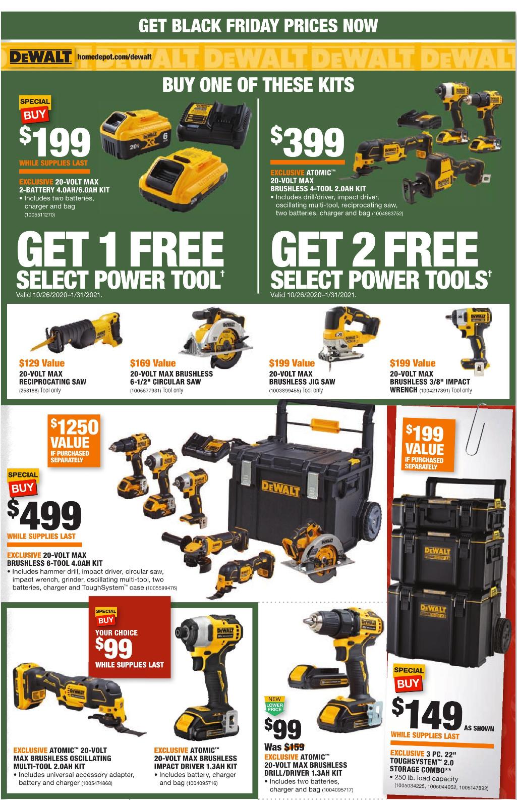 The Home Depot 2020 Black Friday Ad Page 13