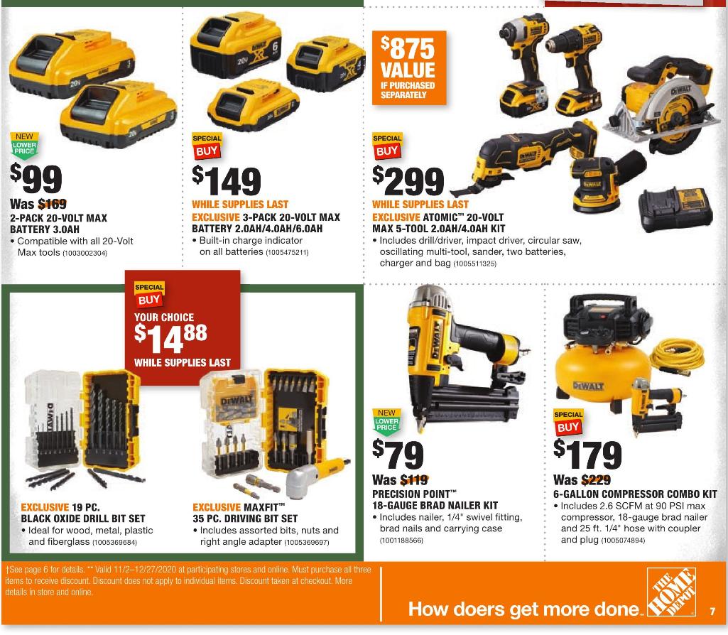 The Home Depot 2020 Black Friday Ad Page 14