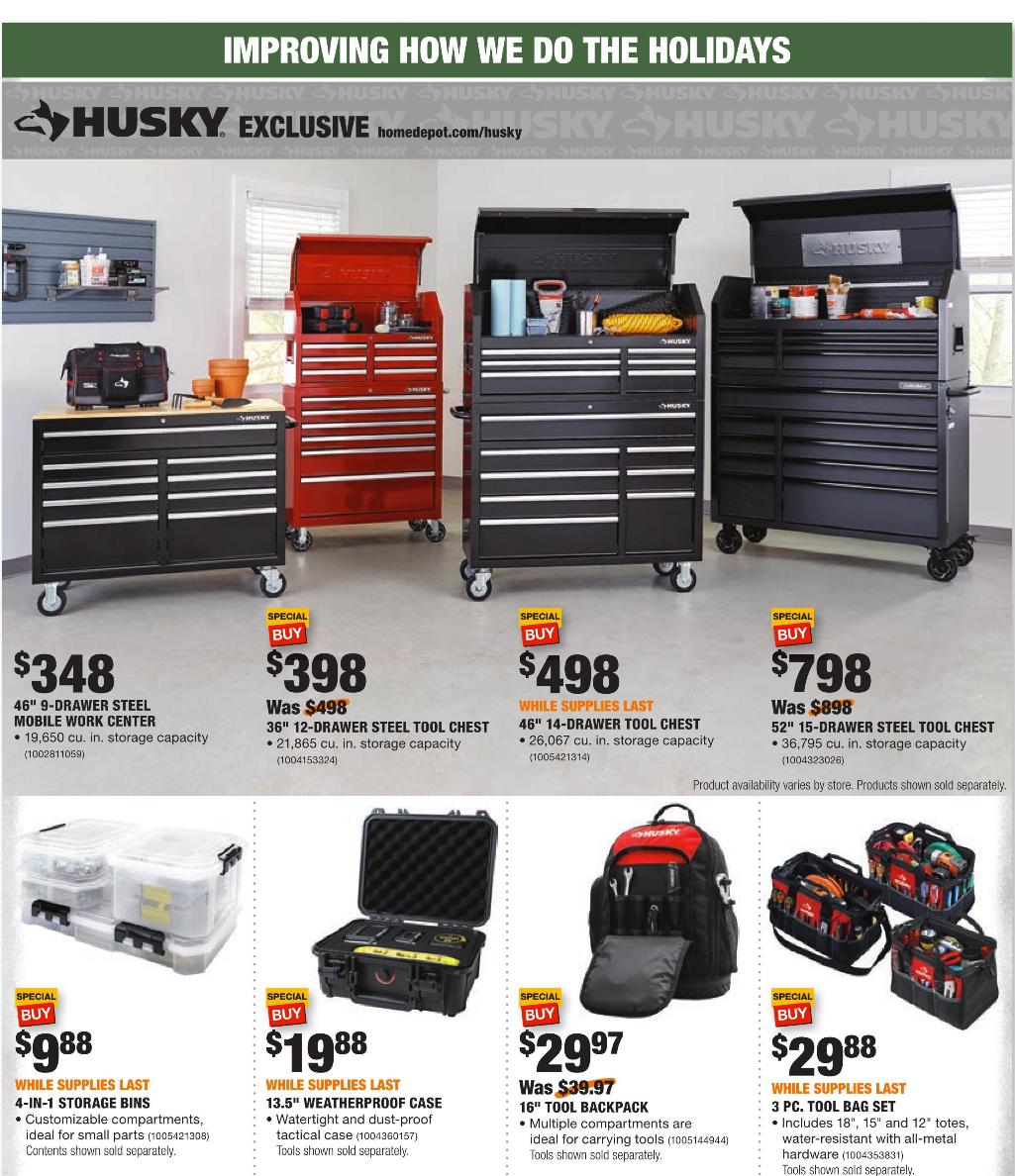 The Home Depot 2020 Black Friday Ad Page 15