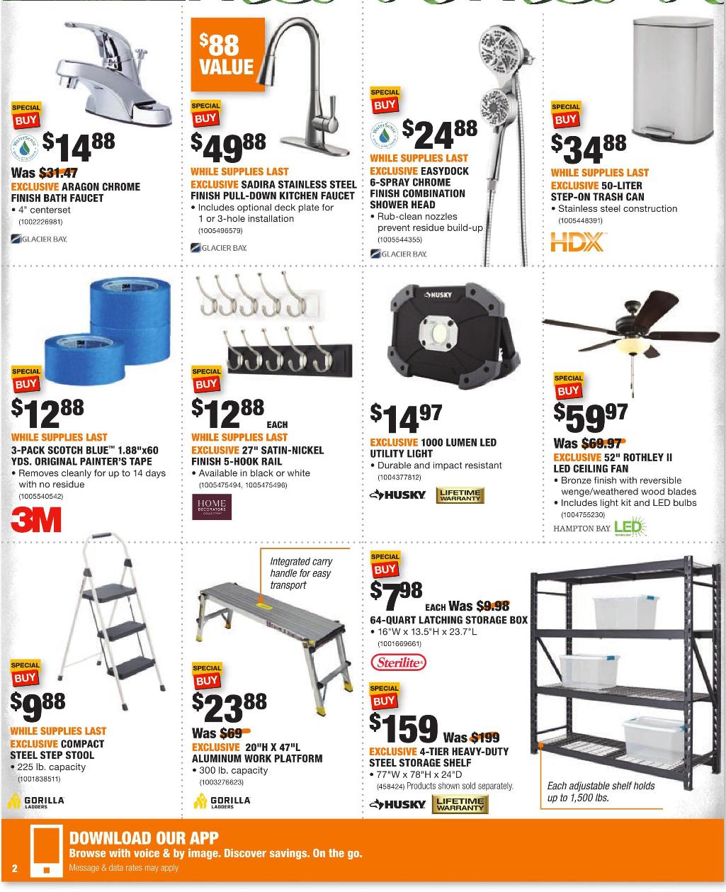 The Home Depot 2020 Black Friday Ad Page 4