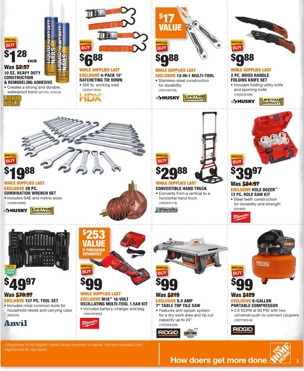 The Home Depot 2020 Black Friday Ad Page 6