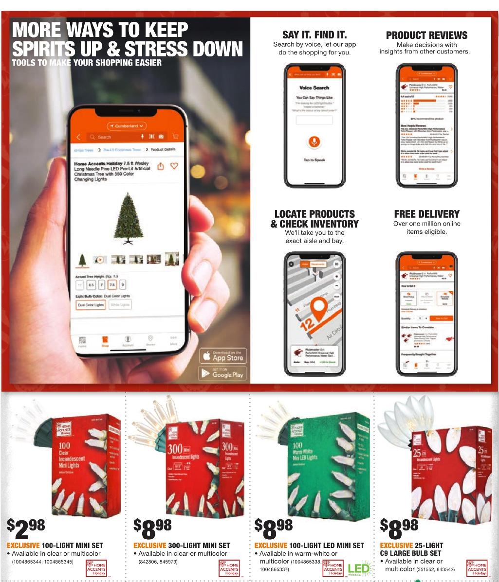 The Home Depot 2020 Black Friday Ad Page 9