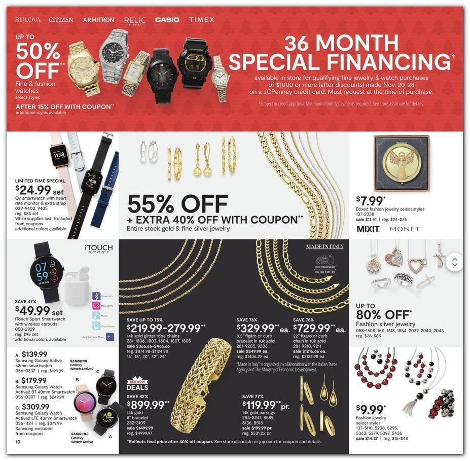 JCPenney 2020 Black Friday Ad Page 10