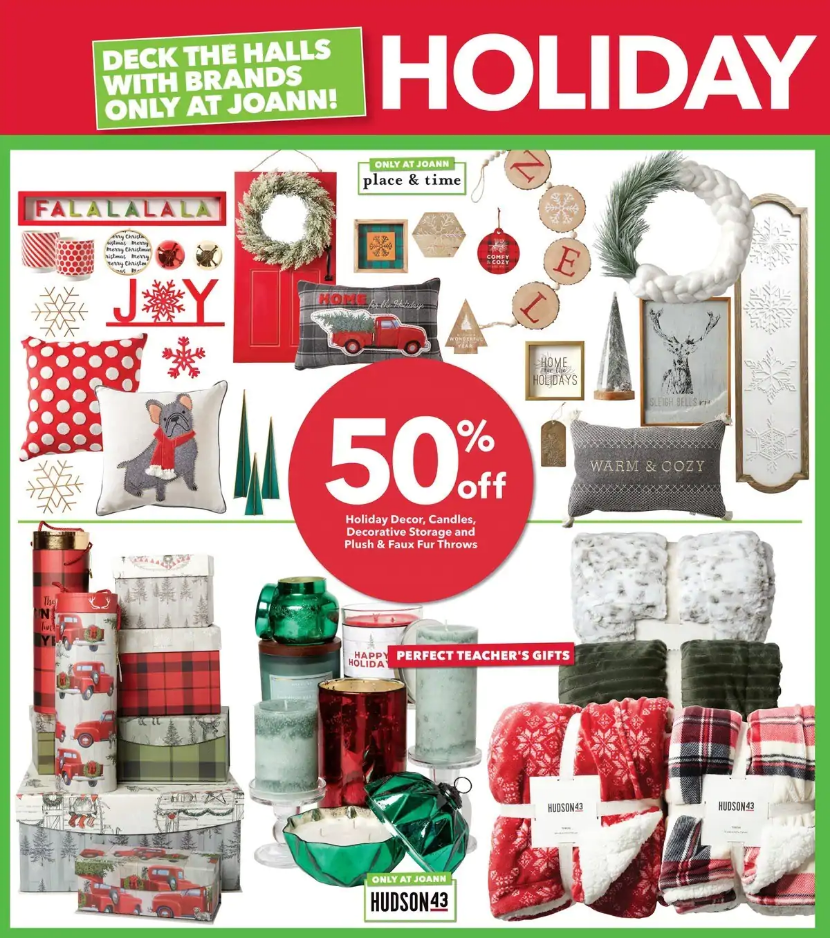 JOANN Fabric and Craft Stores 2020 Black Friday Ad Page 18