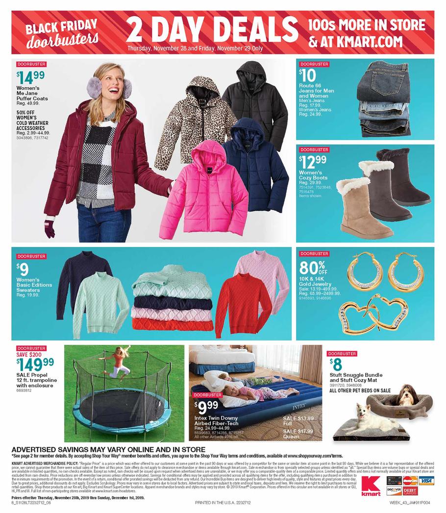 Kmart 2019 Black Friday Ad Page 8