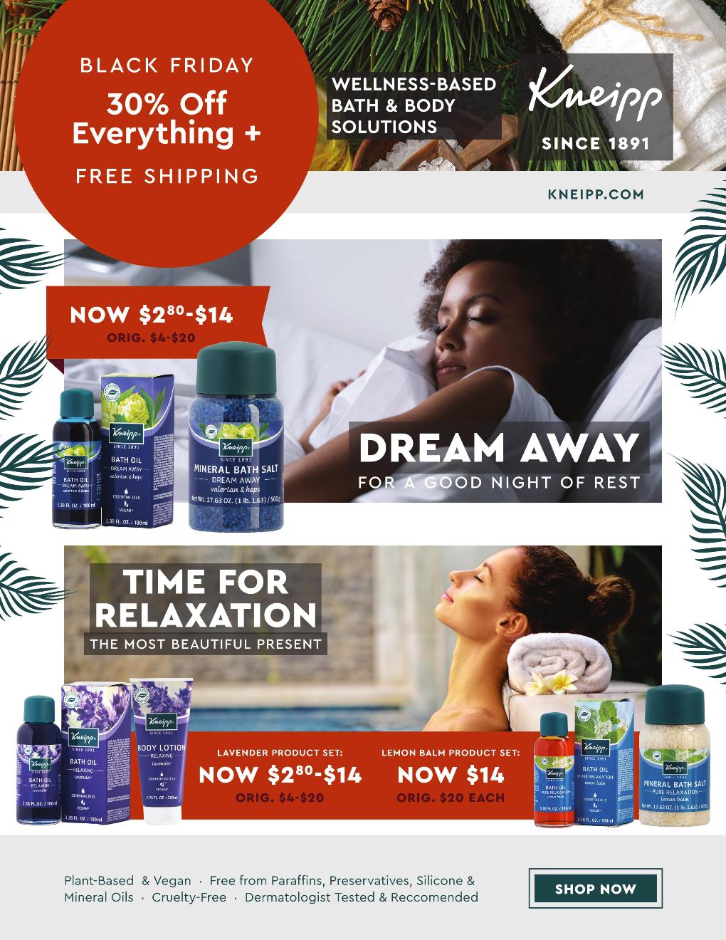 Kneipp 2020 Black Friday Ad Page 3