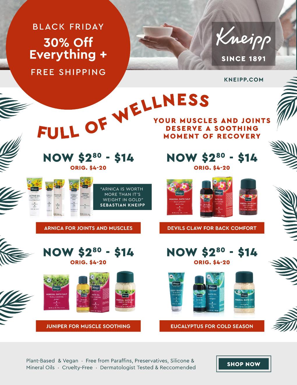 Kneipp 2020 Black Friday Ad Page 4