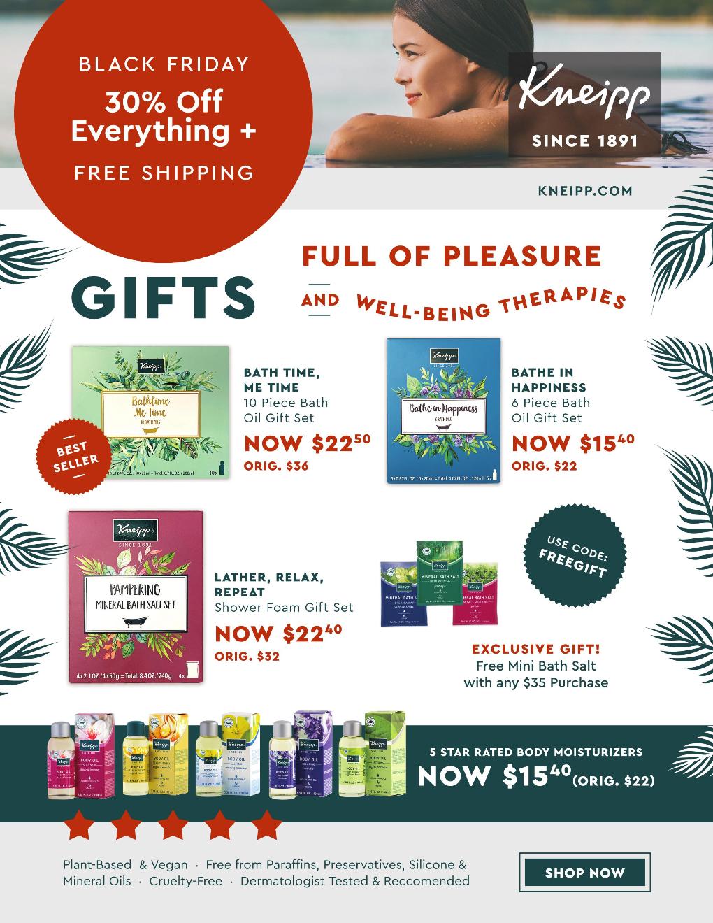 Kneipp 2020 Black Friday Ad Page 5