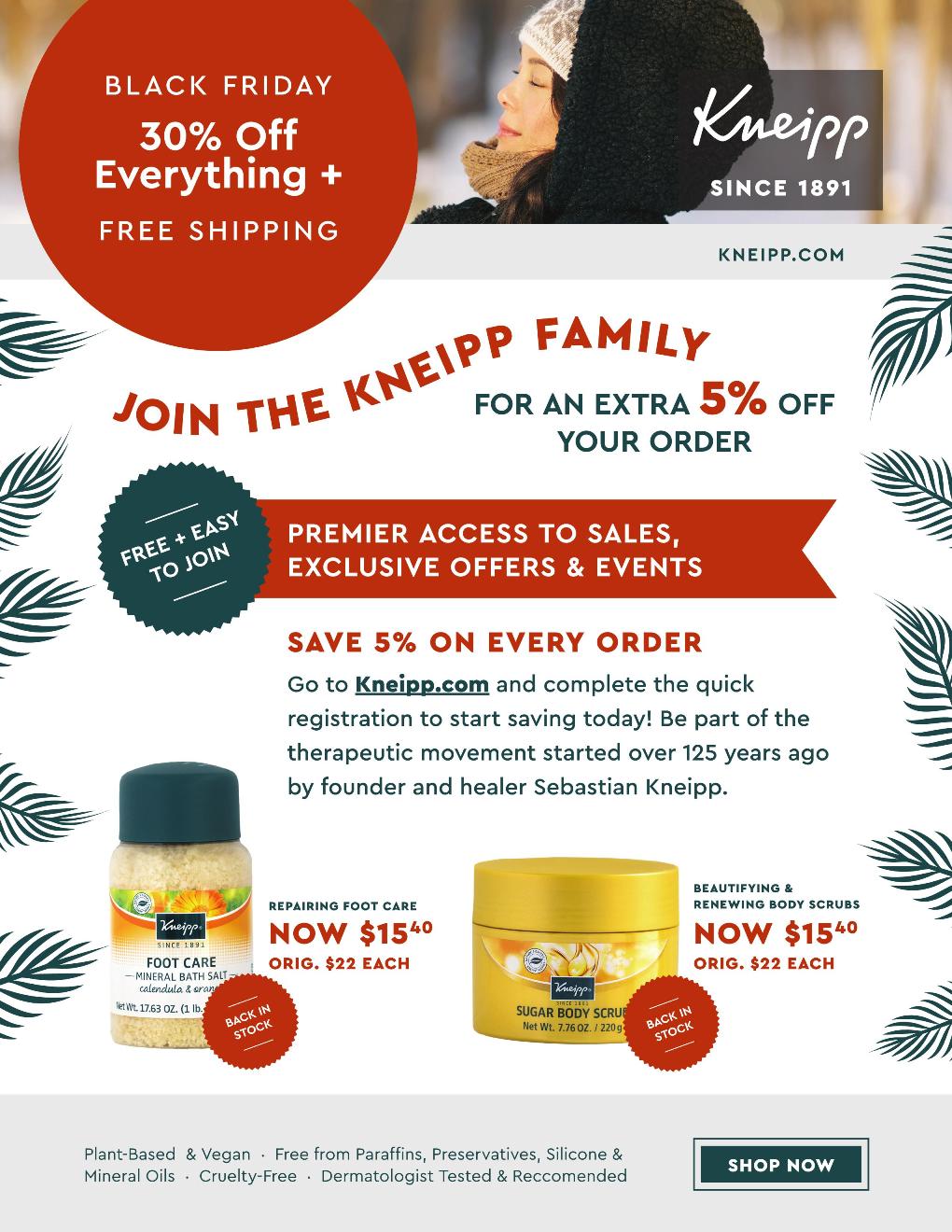 Kneipp 2020 Black Friday Ad Page 7